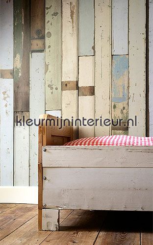 scrapwood 03 Piet Hein Eek papel de parede PHE-03 Scrapwood PHE